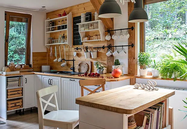 Rustic kitchen